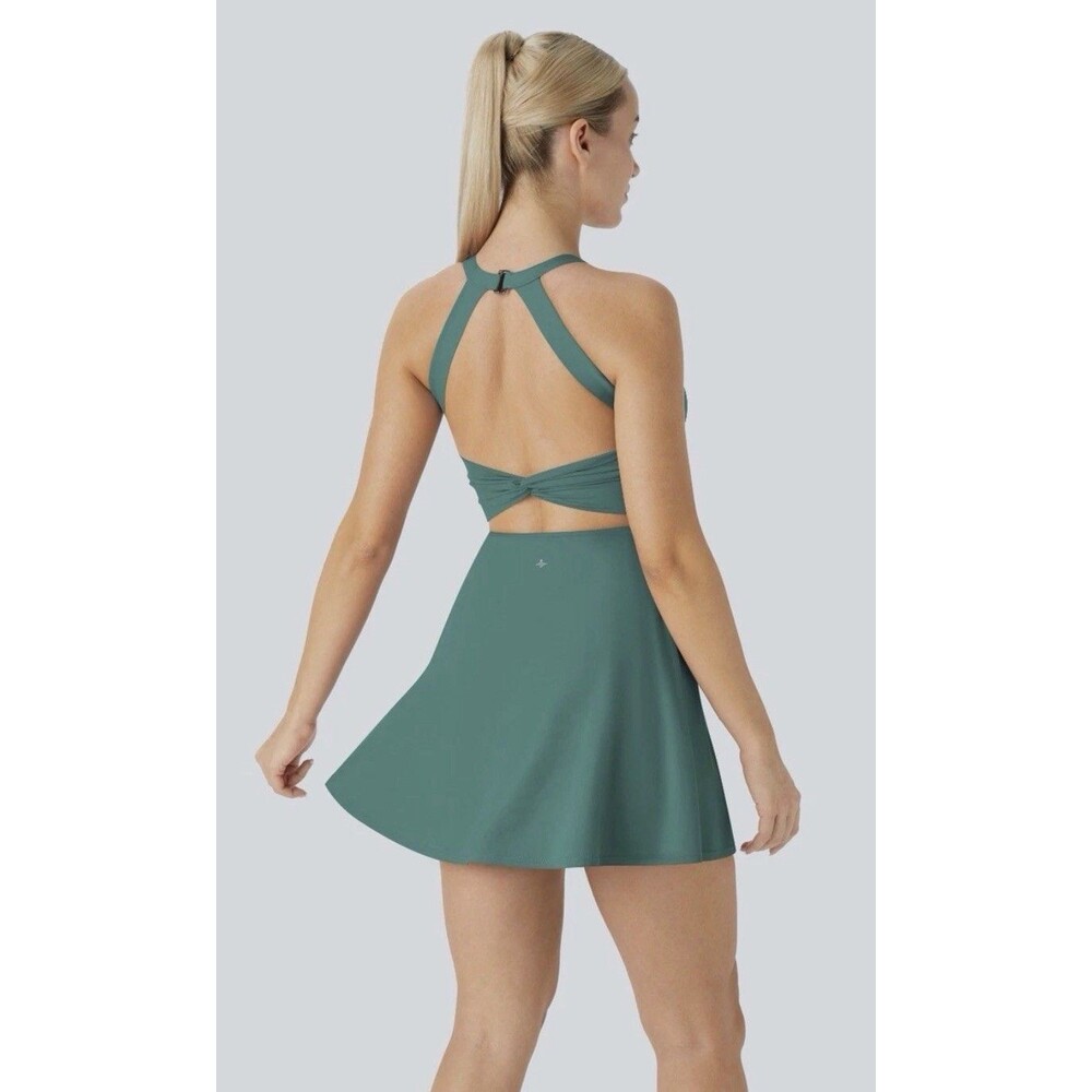 Halara SoftlyZero Airy Backless Active Dress W/ E… - image 2